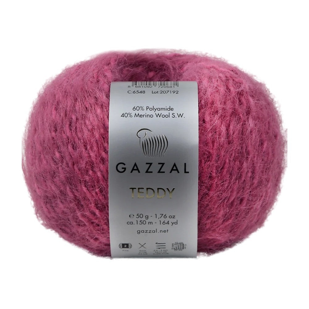 Gazzal Teddy Hot Pink (6548)