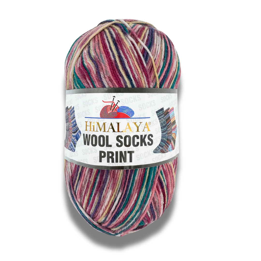 HiMALAYA Wool Socks PRINT Socks Print S60-03