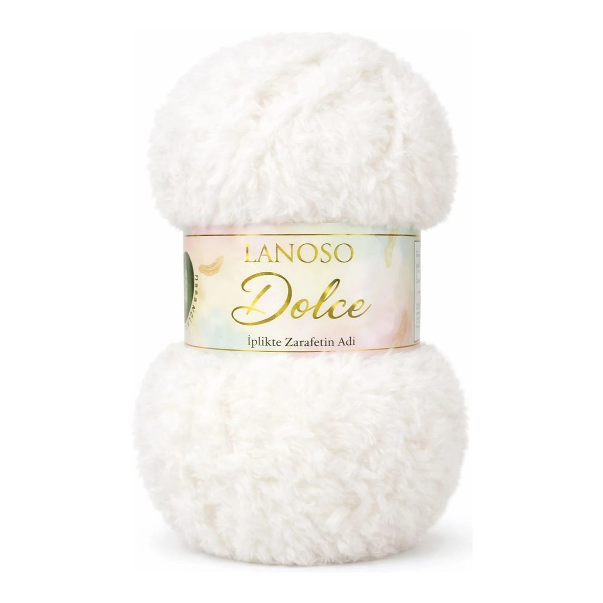 Lanoso Dolce 901 Crème – fil effet fourrure