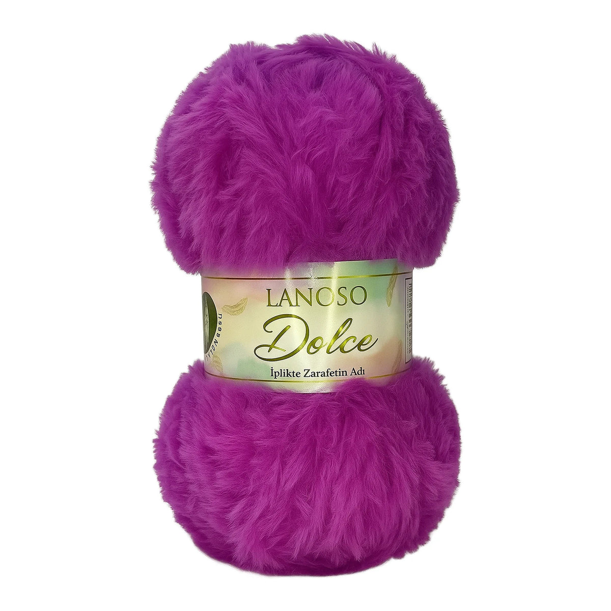 Lanoso Dolce 946 Fuchsia – fil effet fourrure