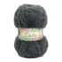 Lanoso Dolce 953 Gris foncé – fil effet fourrure