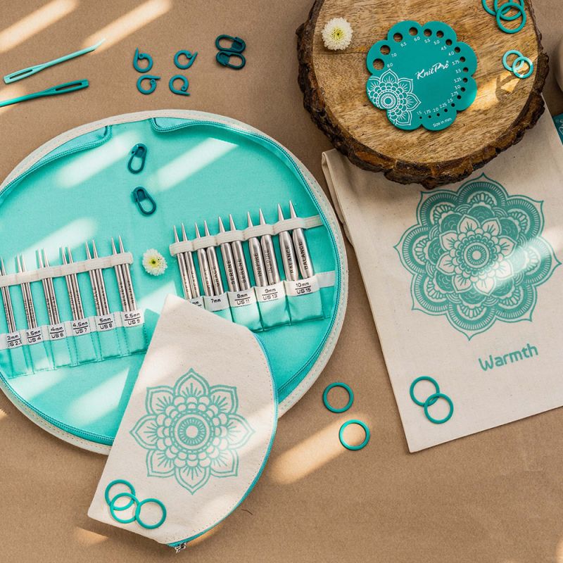 Set di ferri intercambiabili KnitPro Mindful Warmth (10 cm)