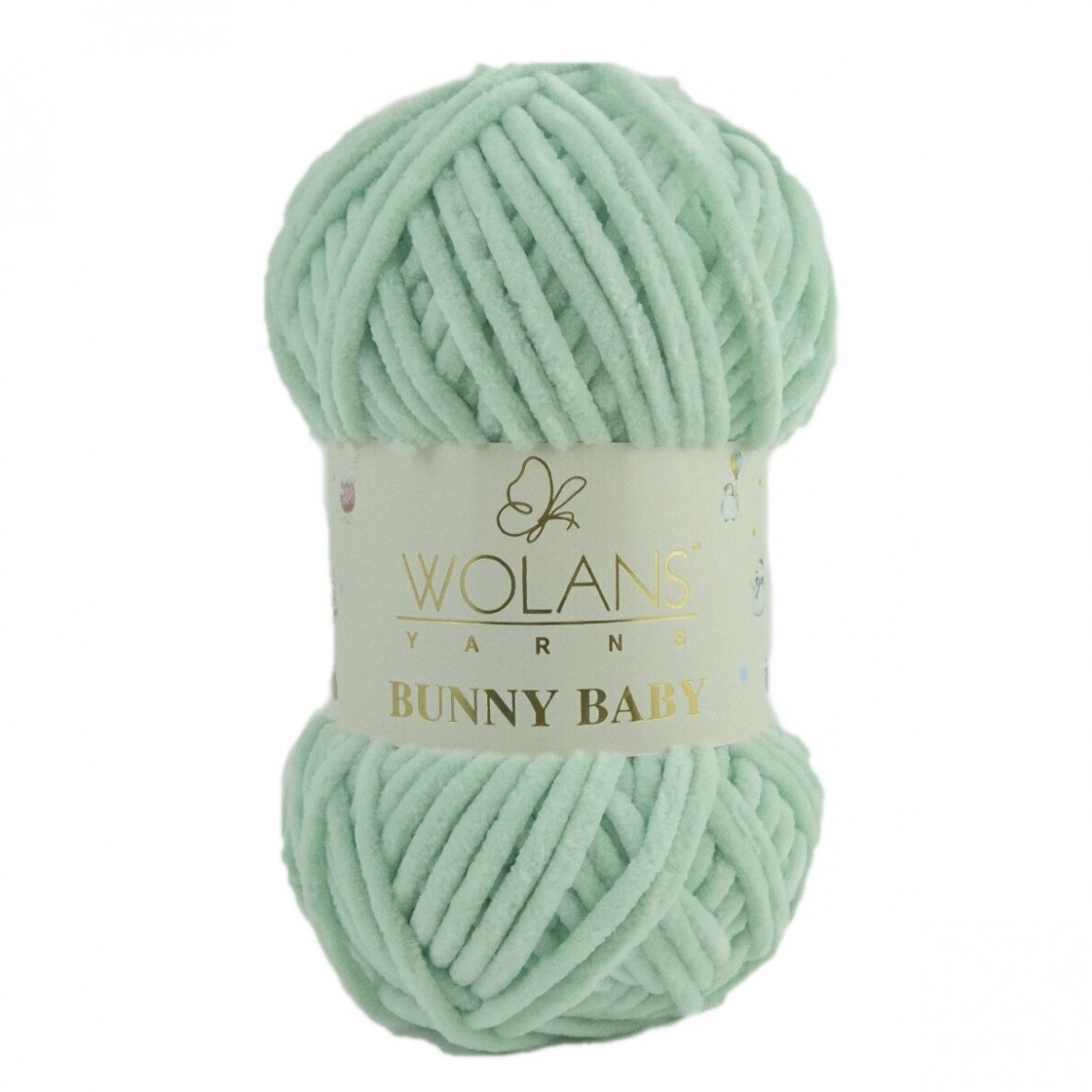 Wolans Bunny Baby 100-23 Šalavijų – pliušiniai siūlai