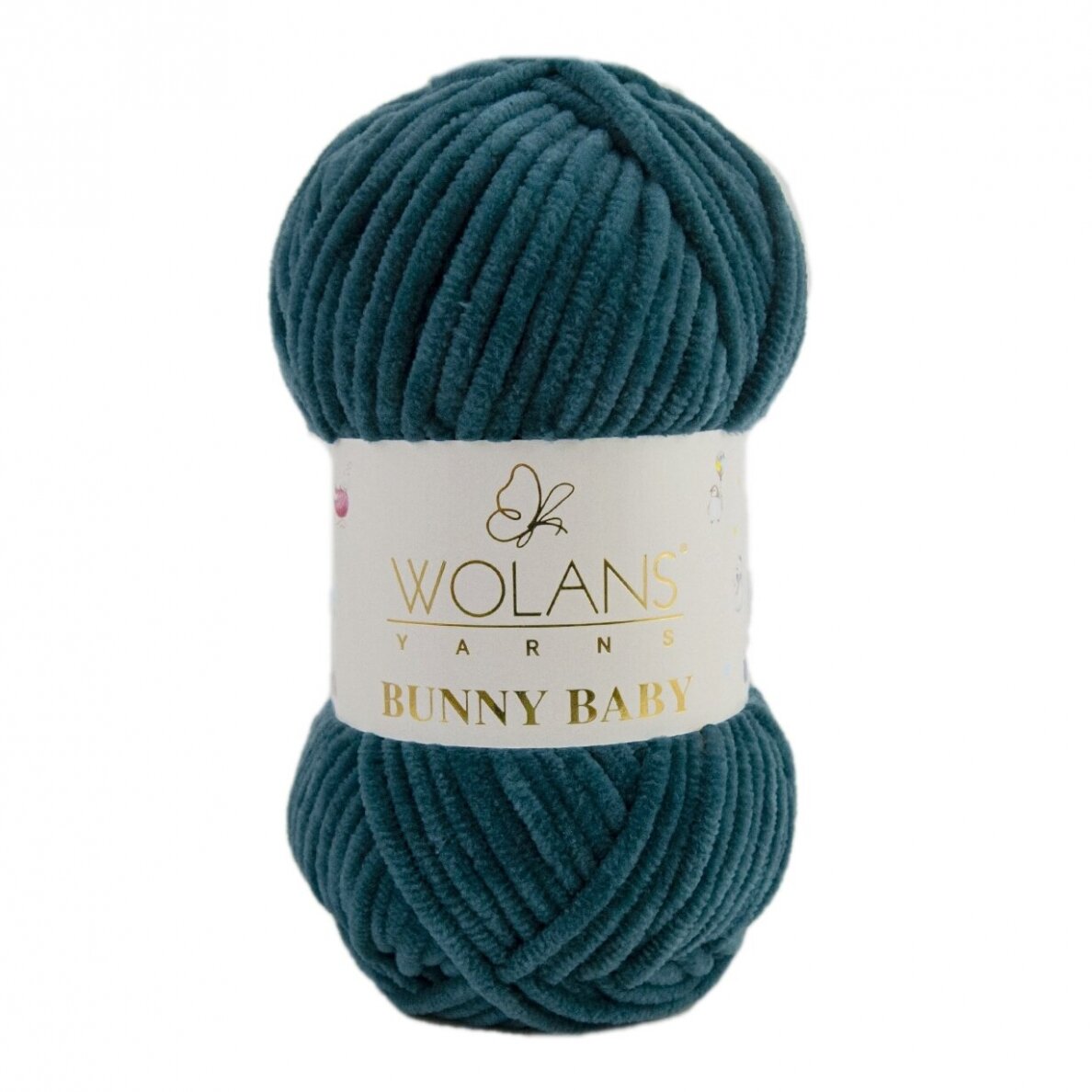 Wolans Bunny Baby 100-63 Petrolio – pliušiniai siūlai