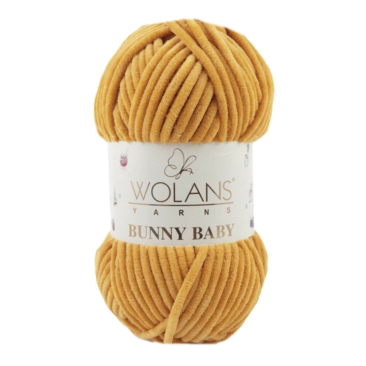 Wolans Bunny Baby 100-37 Garstyčių – pliušiniai siūlai