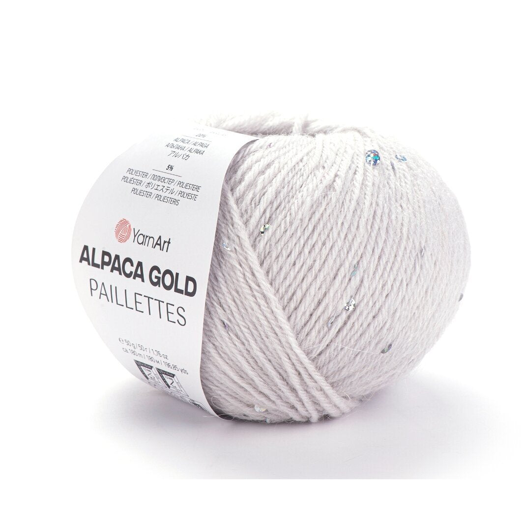 YarnArt Alpaca Gold Paillettes Alpaca Gold Paillettes 9303