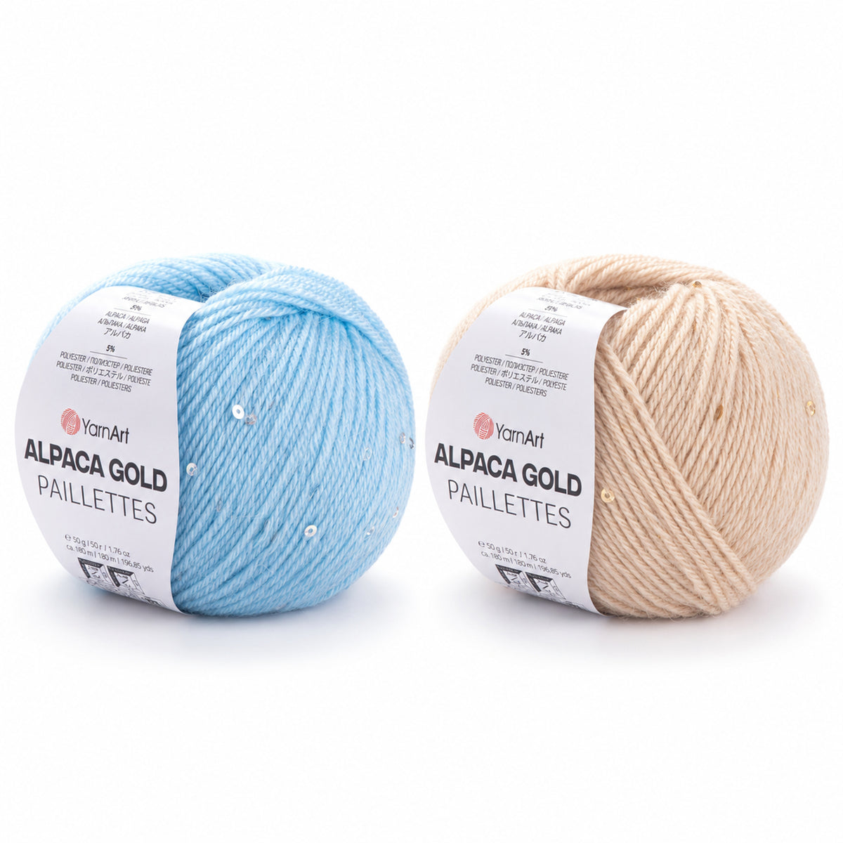 YarnArt Alpaca Gold Paillettes