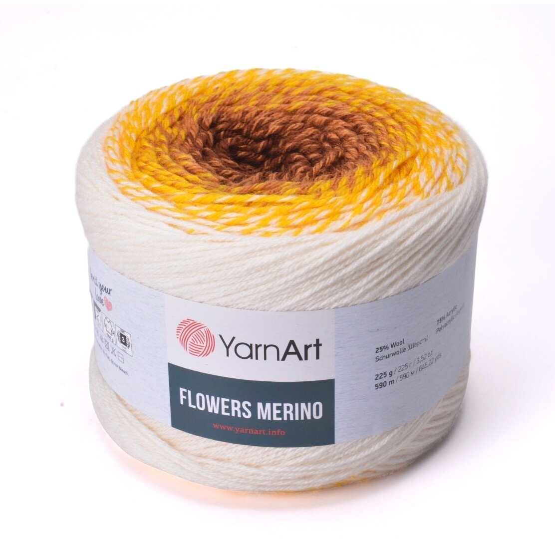 YarnArt Flowers Merino