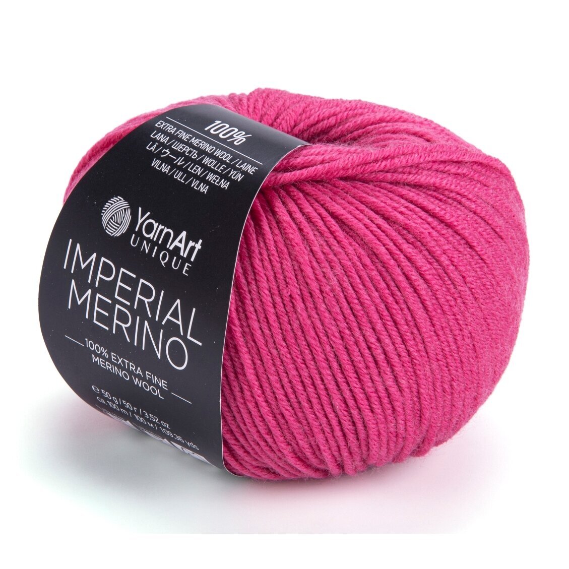 YarnArt Imperial Merino 3318 Magenta – filato merino extra fine