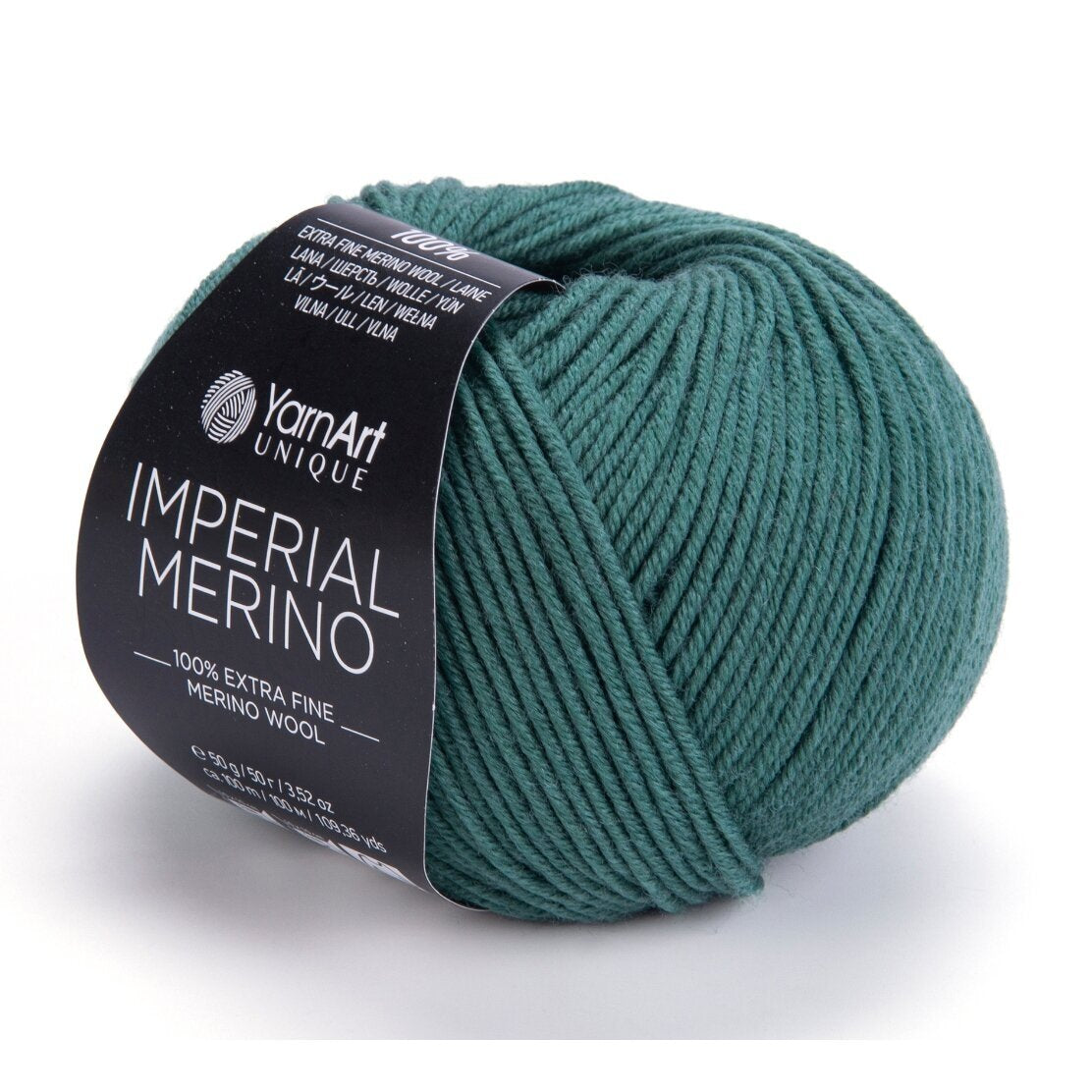 YarnArt Imperial Merino 3333 Petrolio – filato merino extra fine