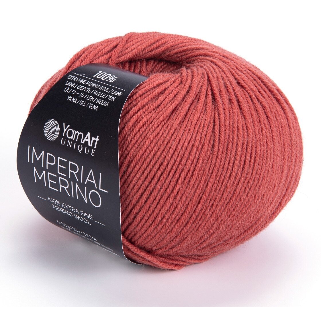 YarnArt Imperial Merino 3314 Mattone – filato merino extra fine