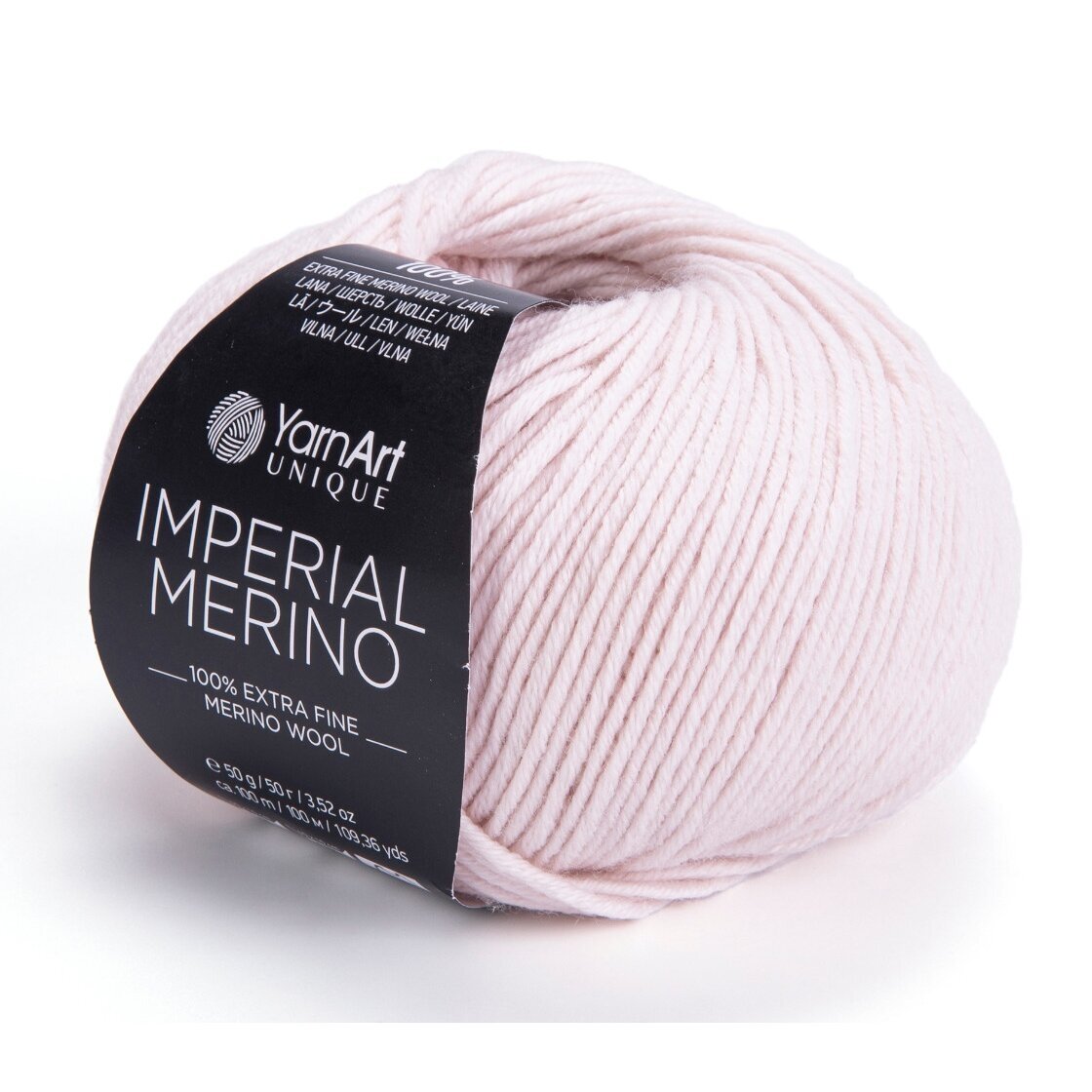 YarnArt Imperial Merino 3327 Bianco – filato merino extra fine