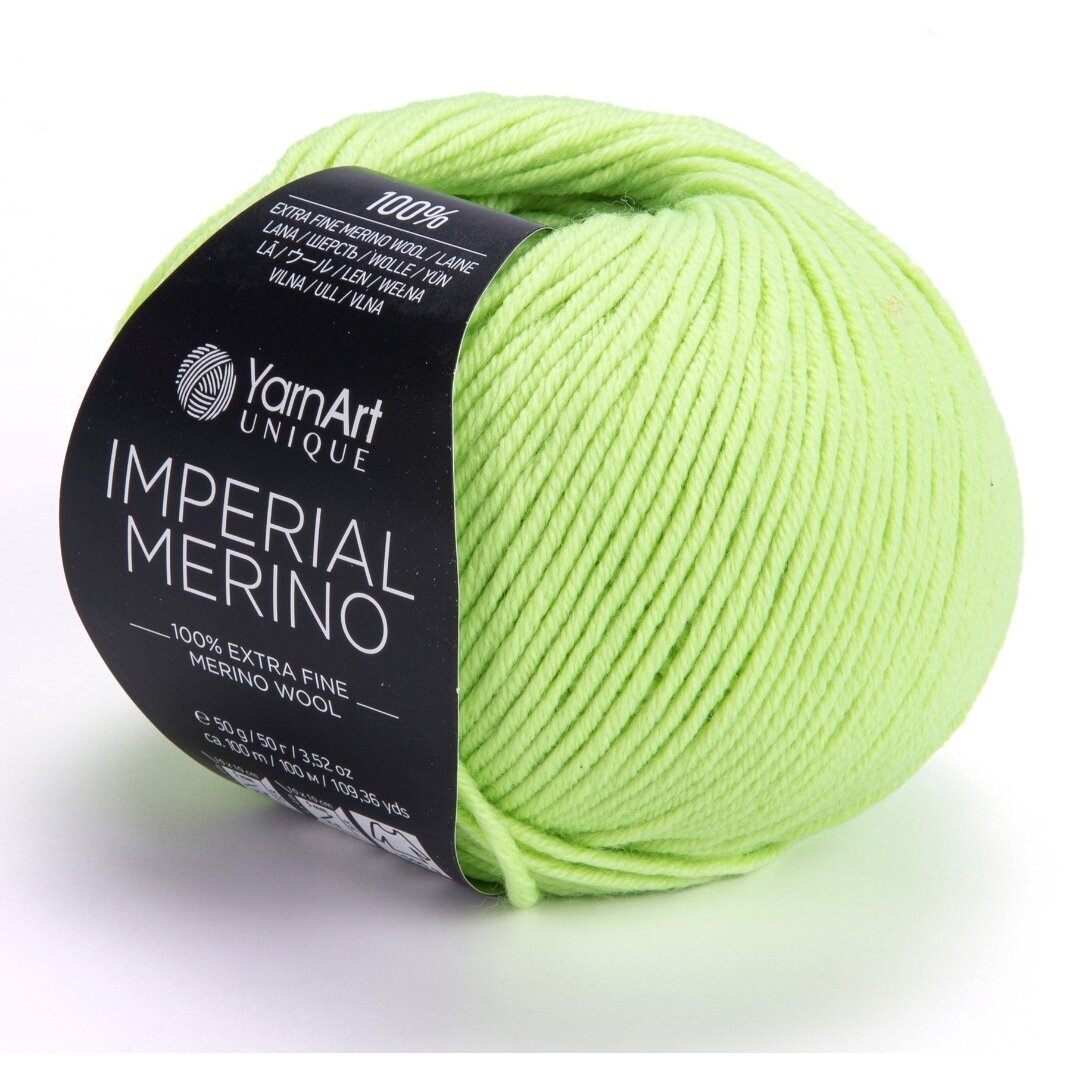 YarnArt Imperial Merino 3330 Pistacchio – filato merino extra fine