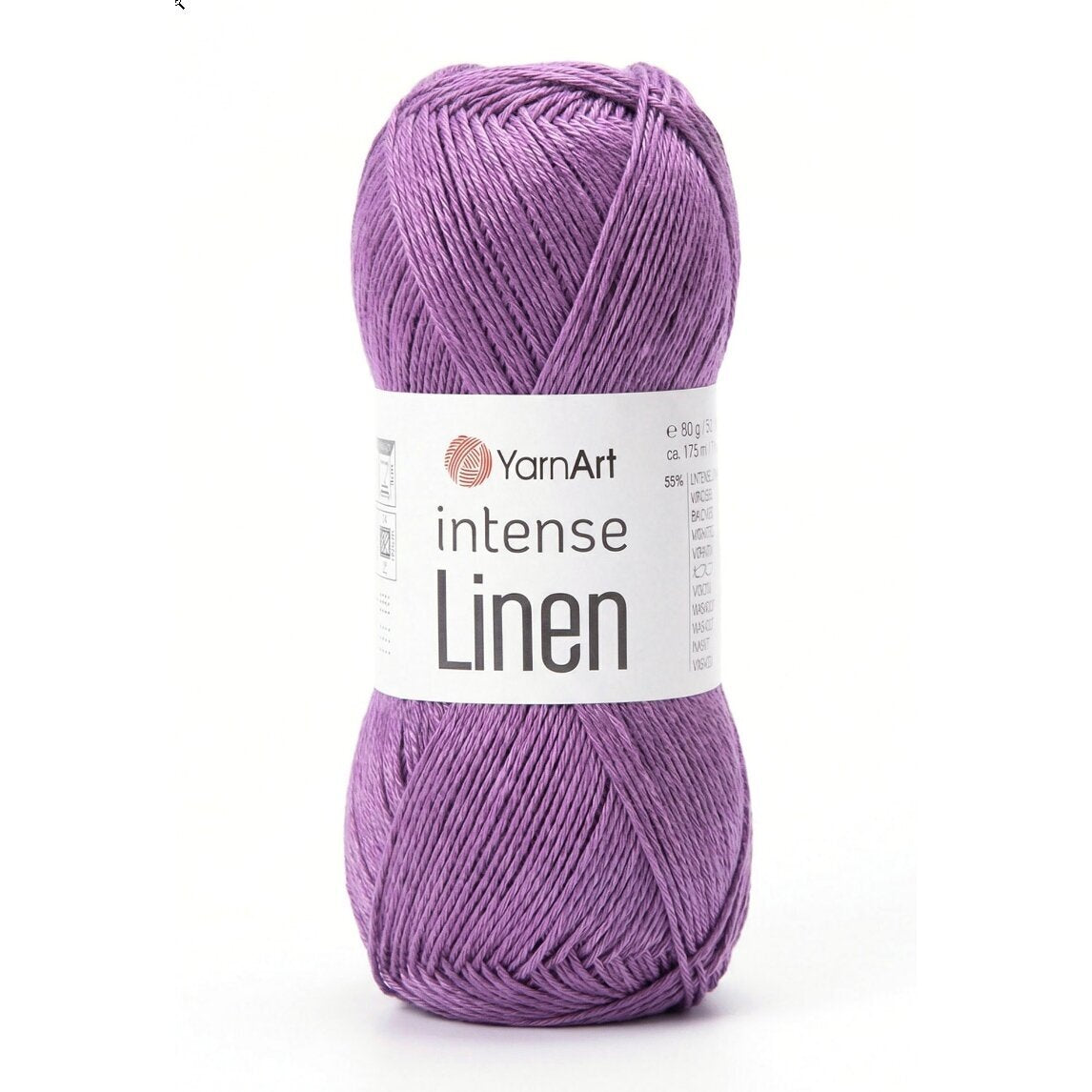 YarnArt Intense Linen 4112 Purple – linen viscose yarn