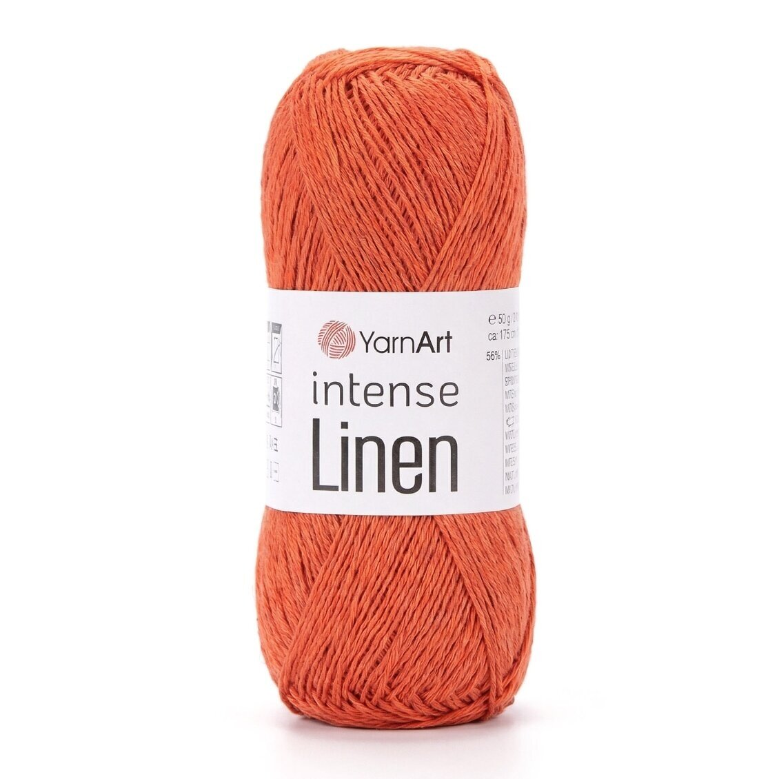 YarnArt Intense Linen 4113 Coral – linen viscose yarn