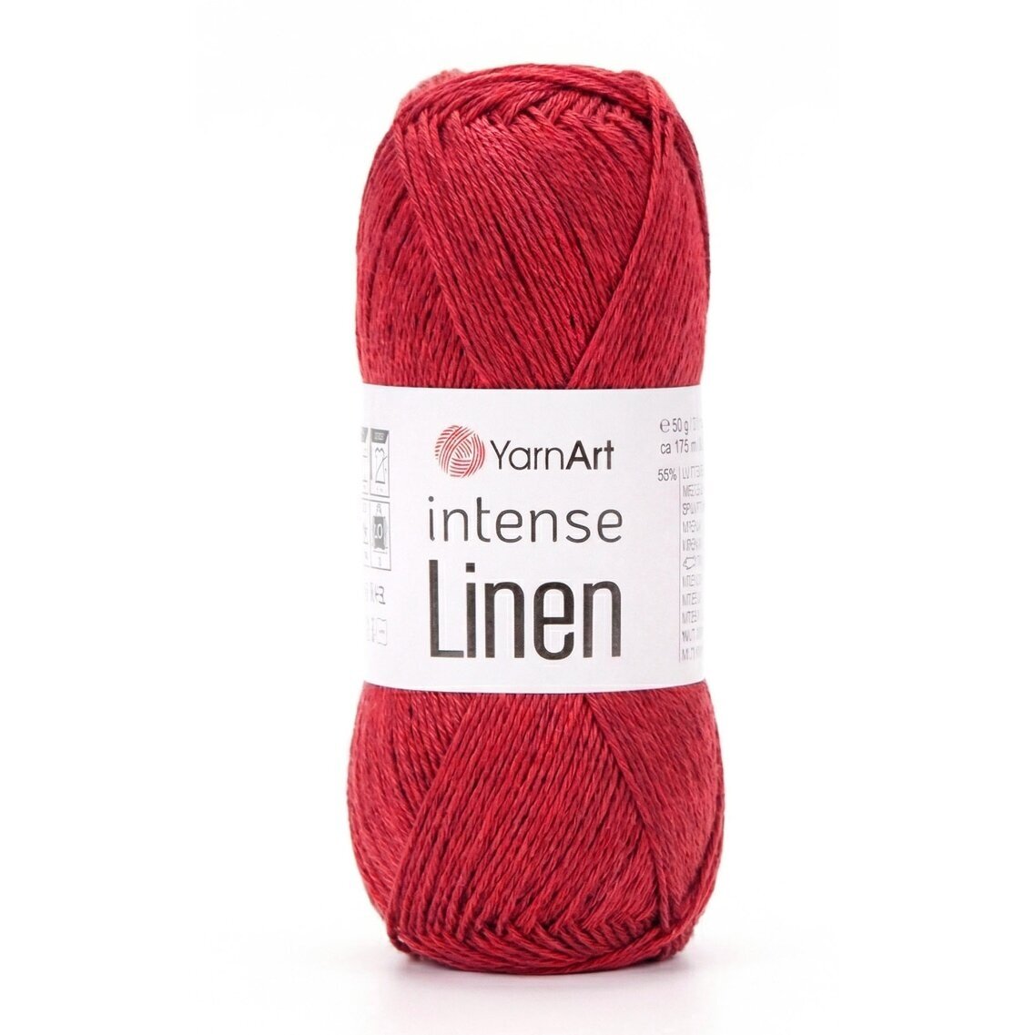 YarnArt Intense Linen 4115 Cherry – linen viscose yarn