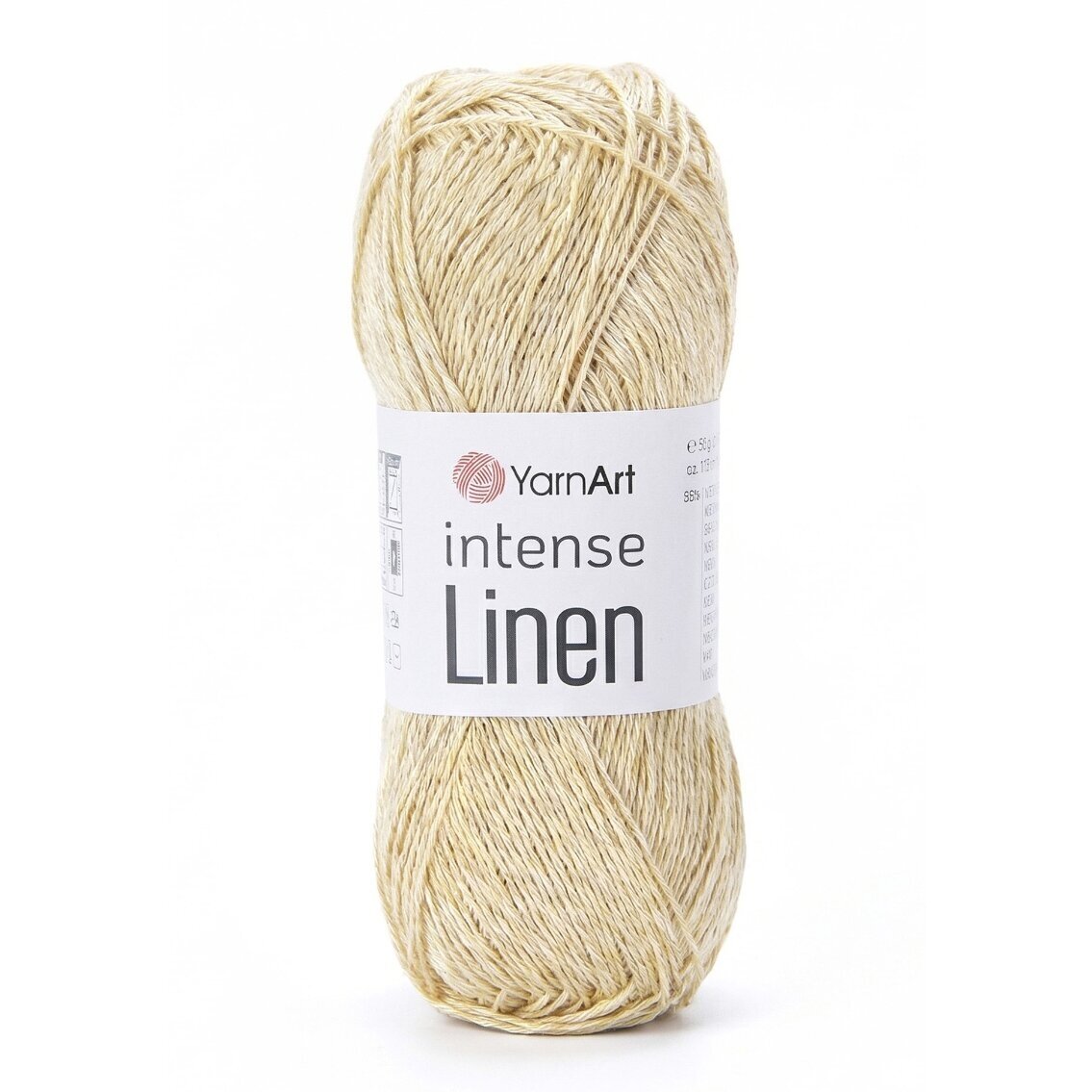YarnArt Intense Linen 4102 Sand – linen viscose yarn