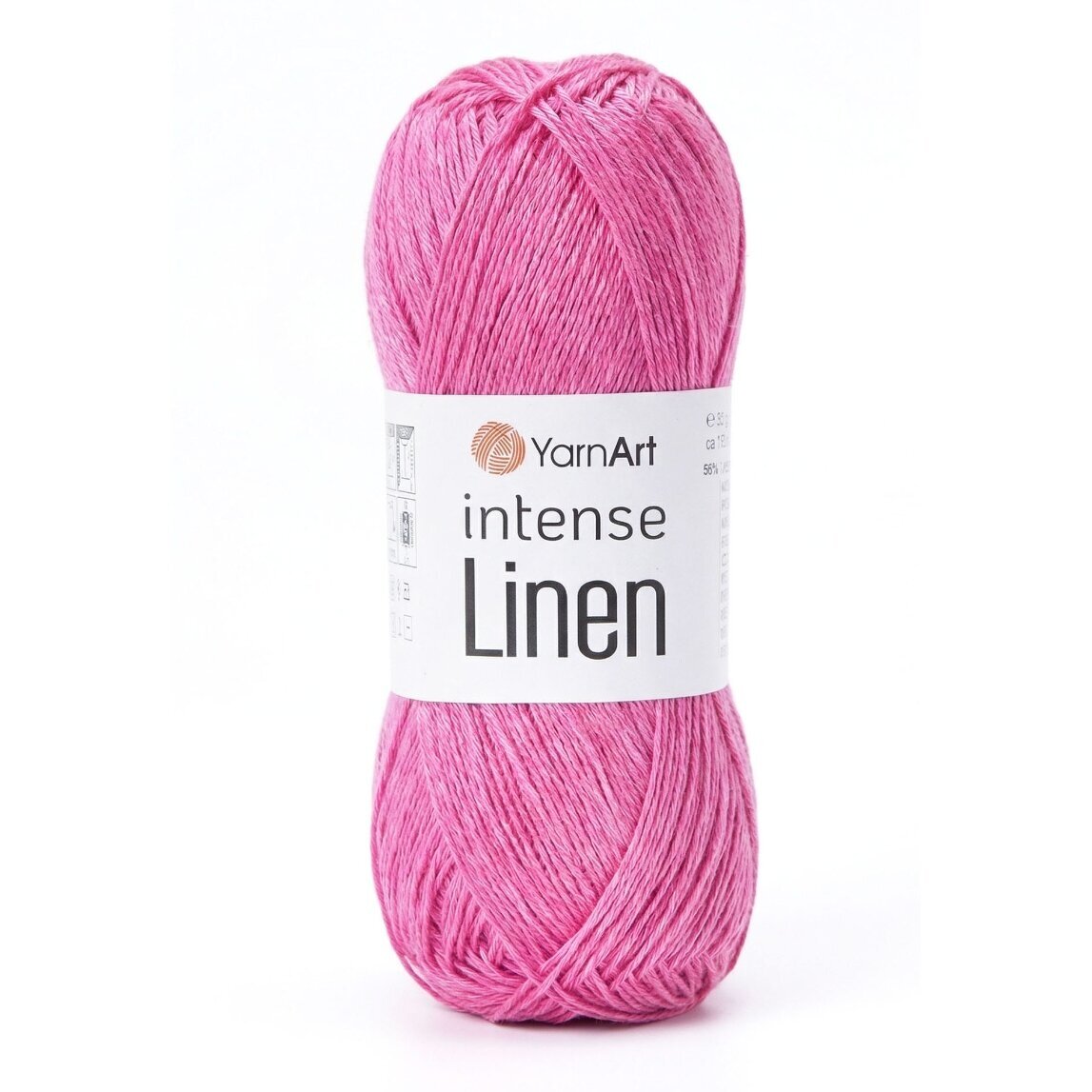YarnArt Intense Linen 4107 Pink – linen viscose yarn