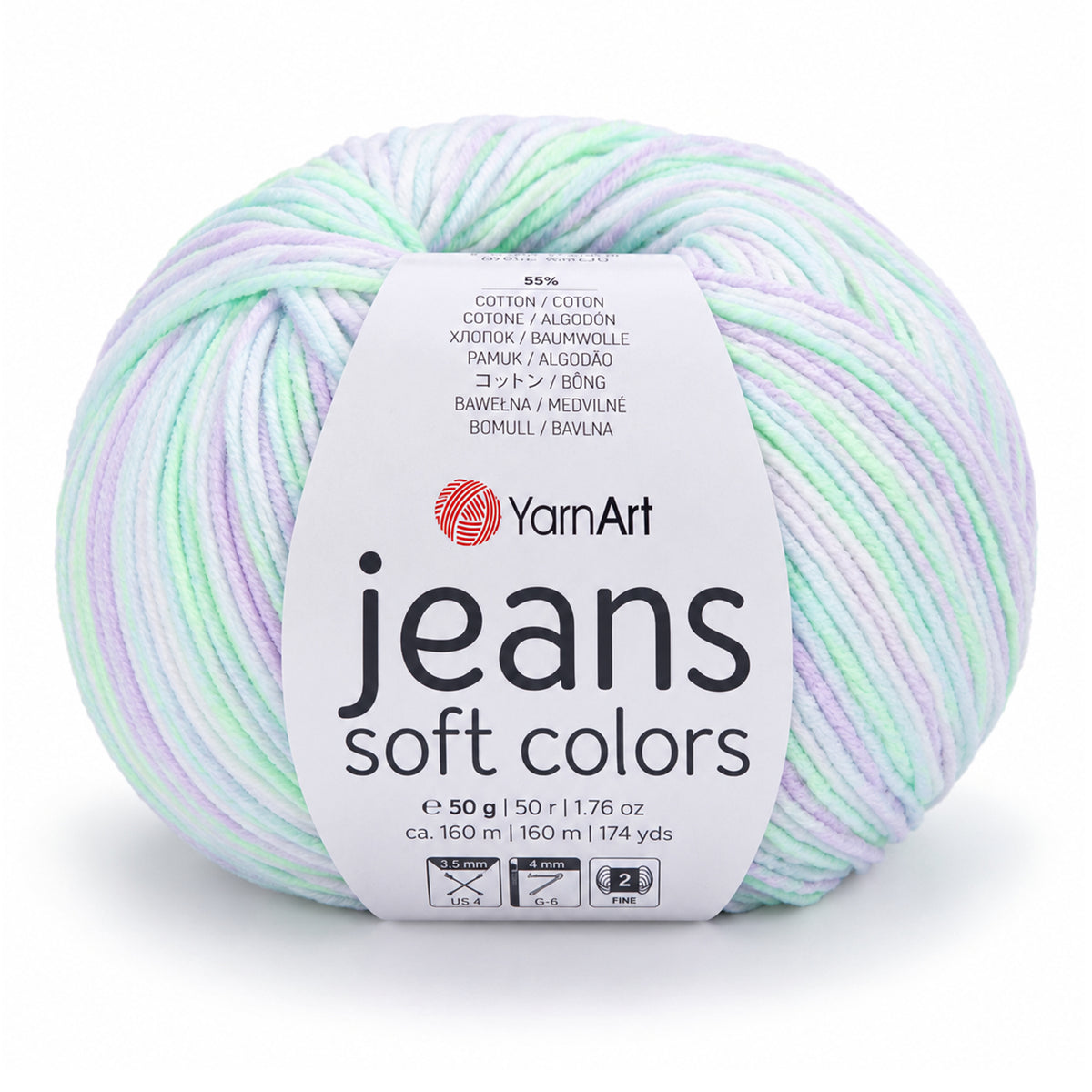 YarnArt Jeans Soft Colors