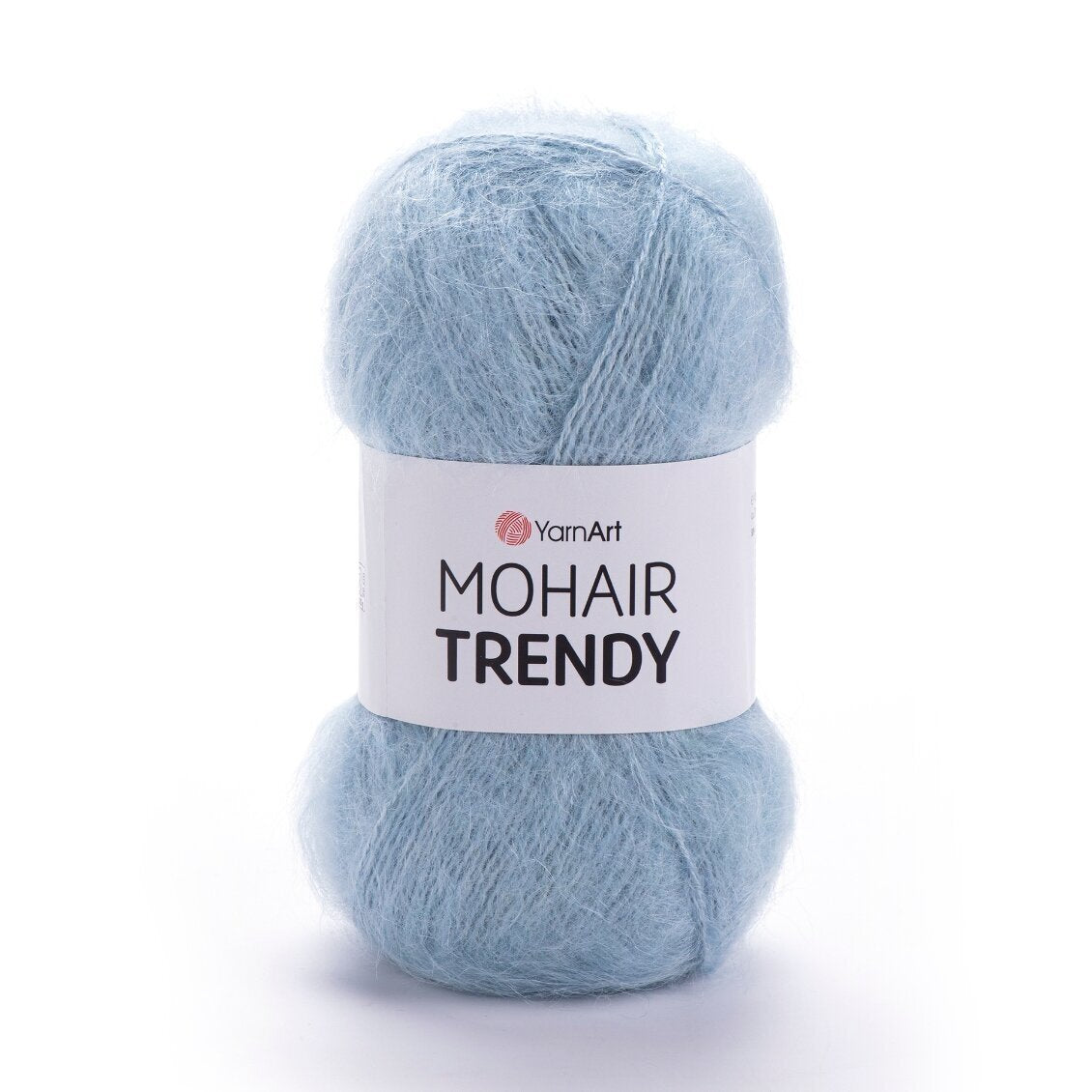 YarnArt Mohair Trendy 107 Stålblå – mohairgarn