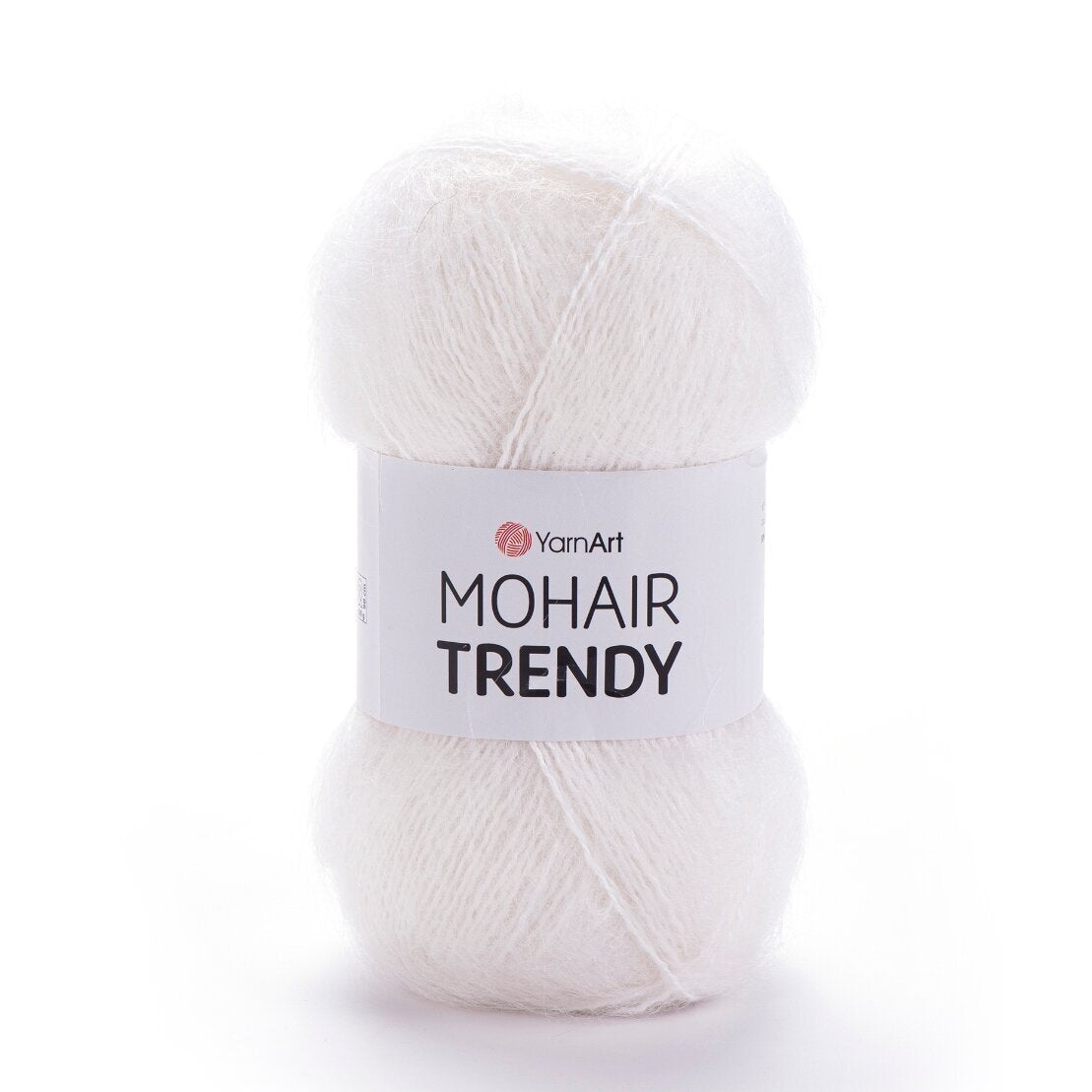 YarnArt Mohair Trendy 101 Silver – mohairgarn
