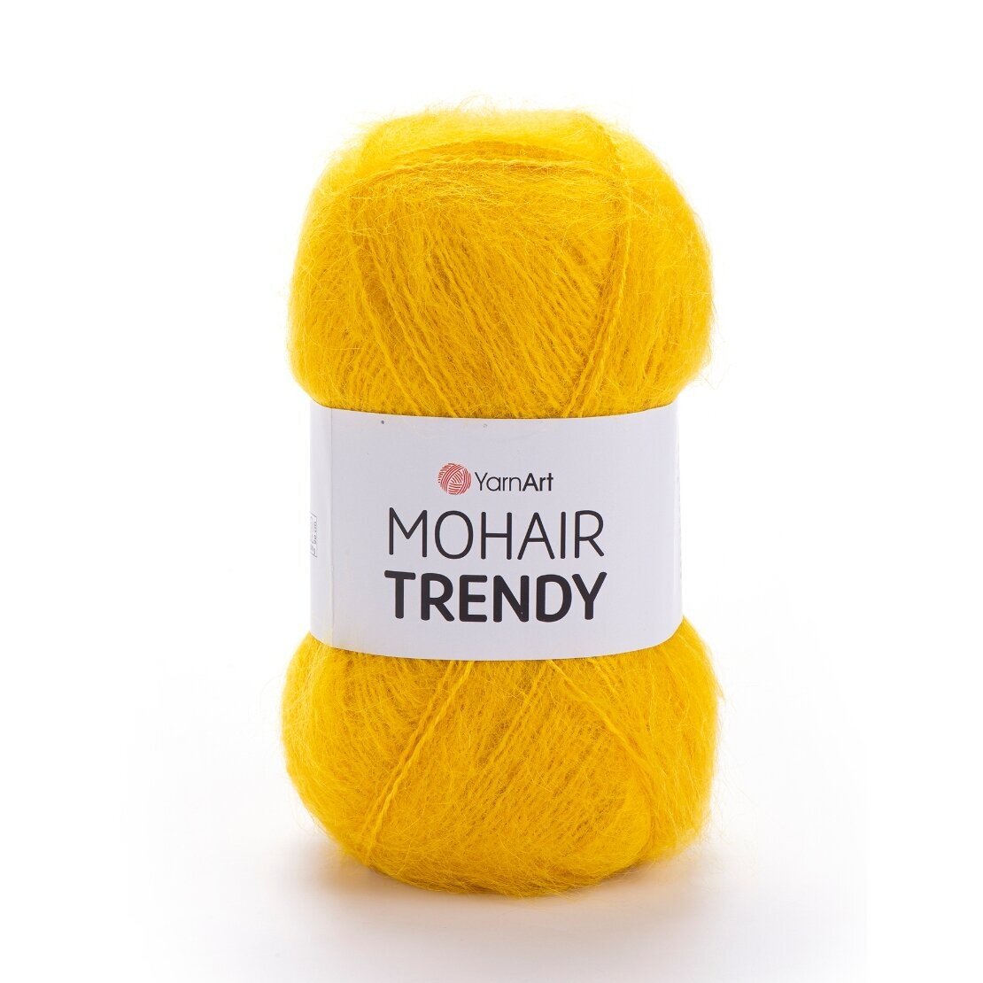 YarnArt Mohair Trendy 136 Senapsgul – mohairgarn