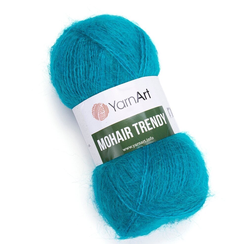 YarnArt Mohair Trendy 106 Havsblå – mohairgarn