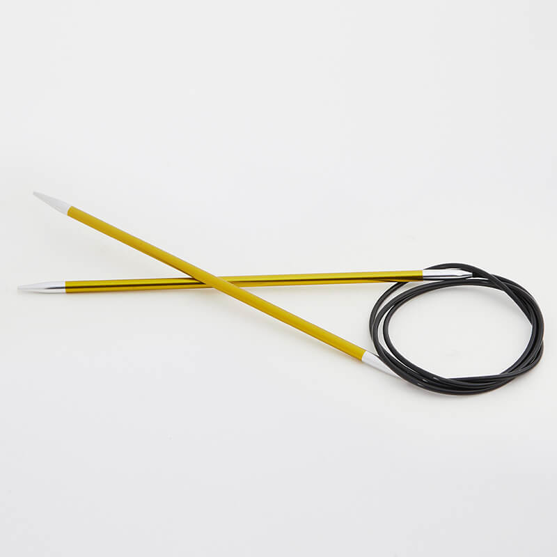 KnitPro ZING circular needle, 80-100 cm
