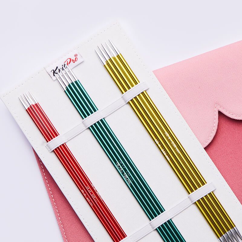 KnitPro Zing strumpstickset (20 cm)