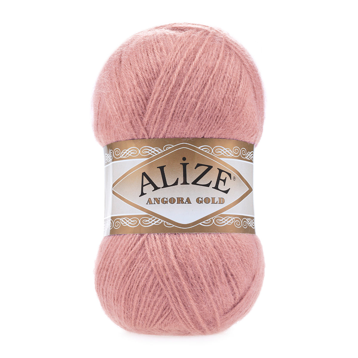 Alize Angora Gold 144 Rose cendré – fil laine et acrylique aspect mohair
