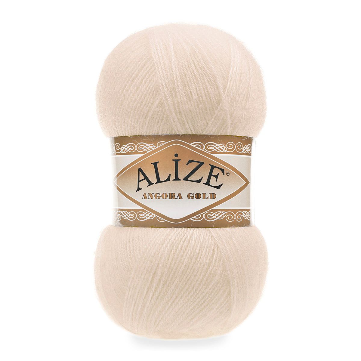 Alize Angora Gold 67 Ivoire – fil laine et acrylique aspect mohair