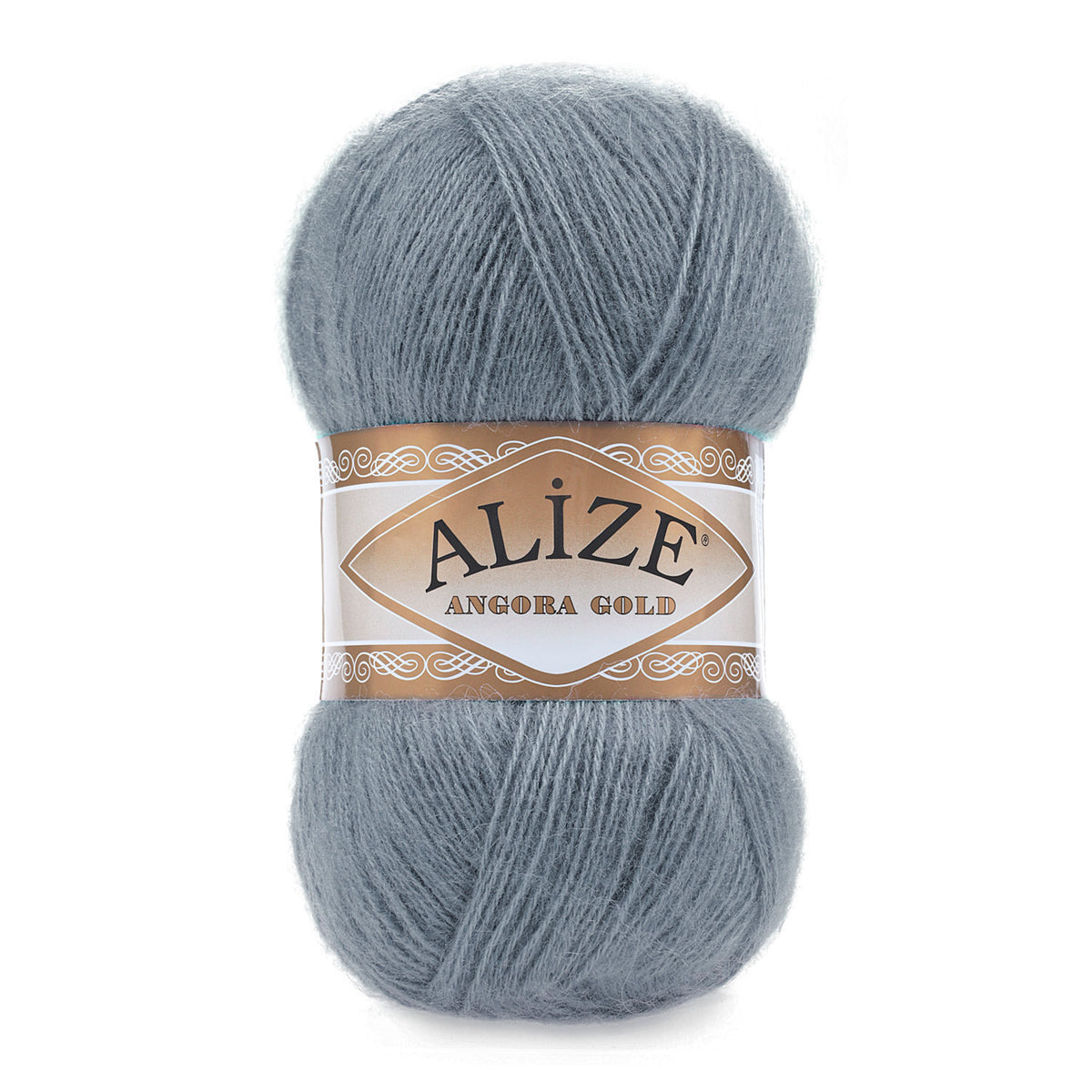 Alize Angora Gold 87 Gris foncé – fil laine et acrylique aspect mohair