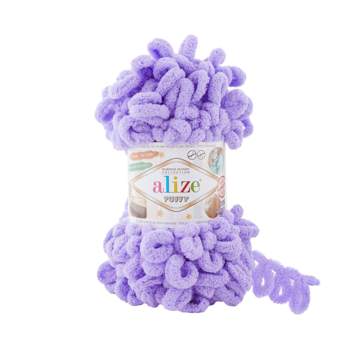 Alize Puffy 788 Wisteria – loop yarn