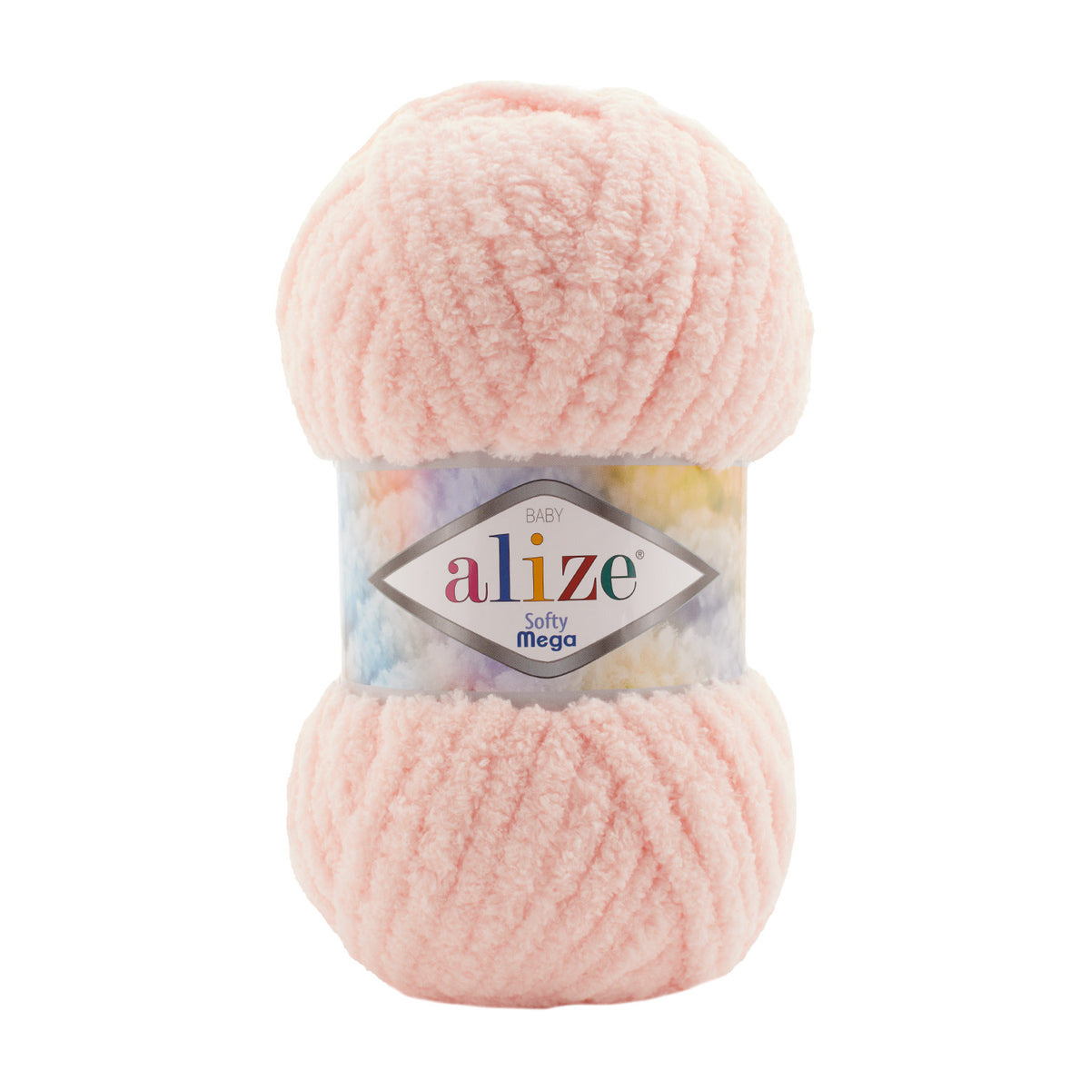 Alize Softy Mega 340 Rosa cipria – filato soffice spesso