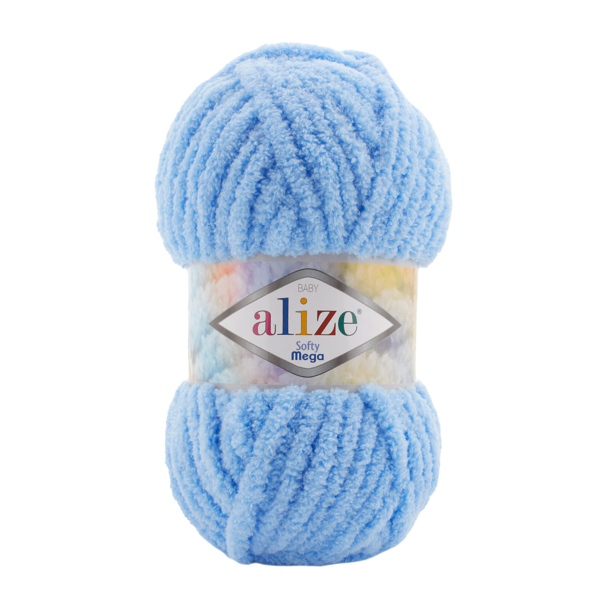 Alize Softy Mega 40 Azzurro chiaro – filato soffice spesso