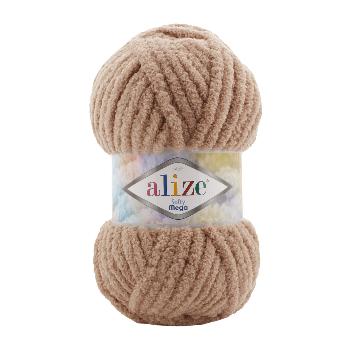 Alize Softy Mega 617 Tortora – filato soffice spesso