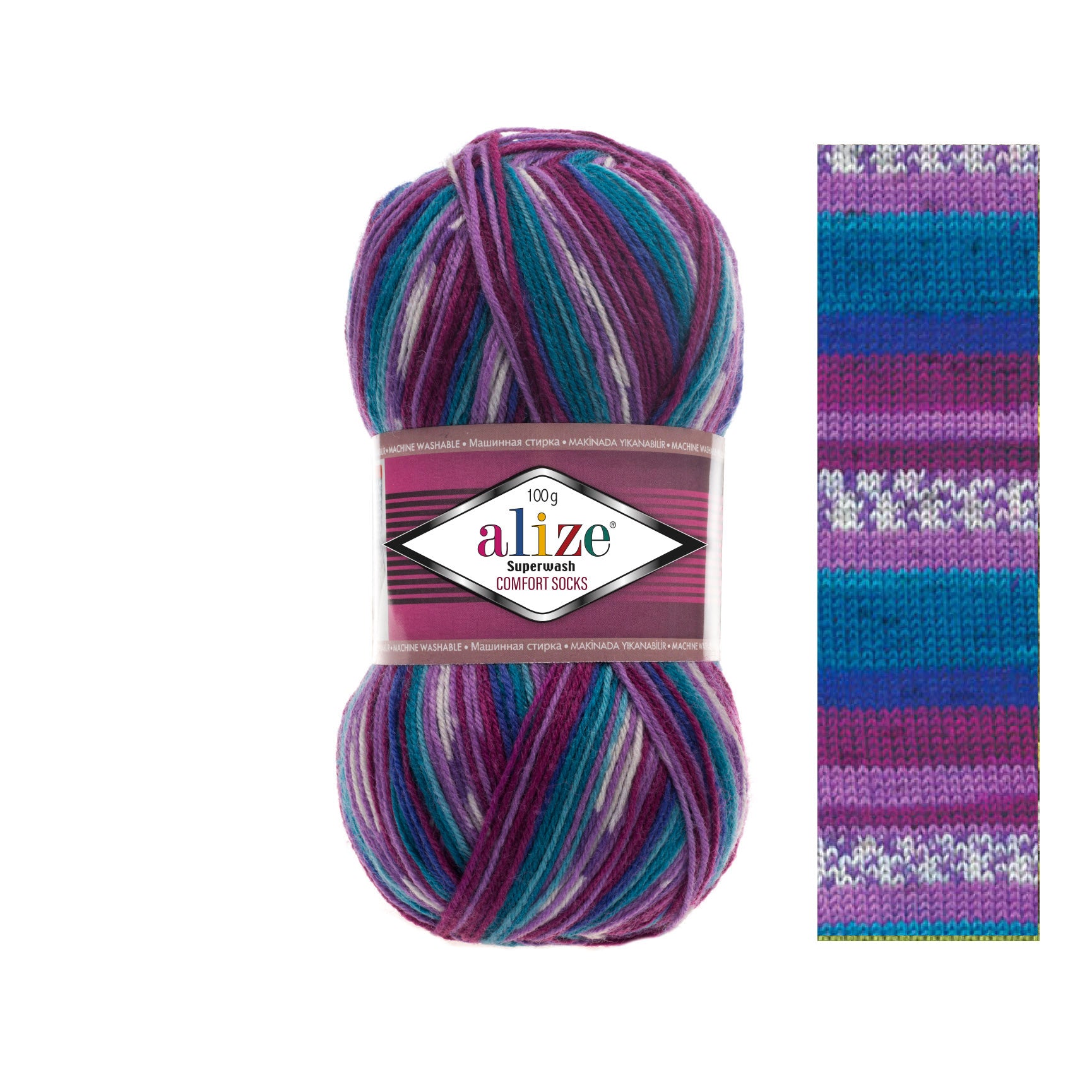 Alize Superwash Comfort Socks Superwash 4412