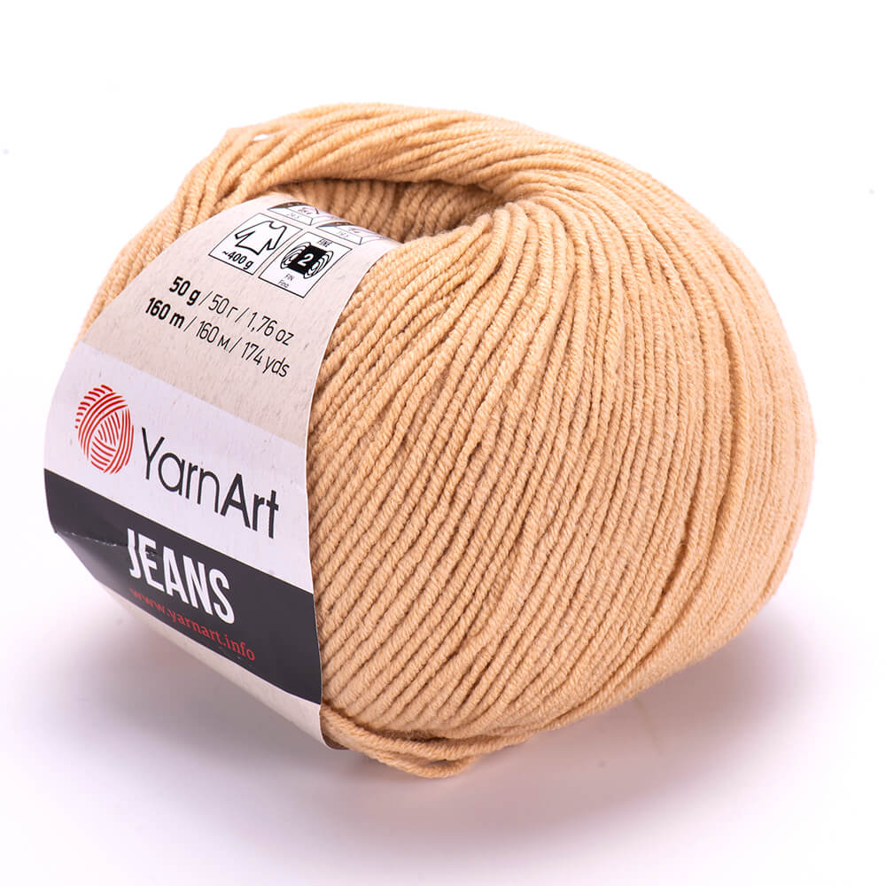 YarnArt Jeans 07 Camel – cotton acrylic yarn