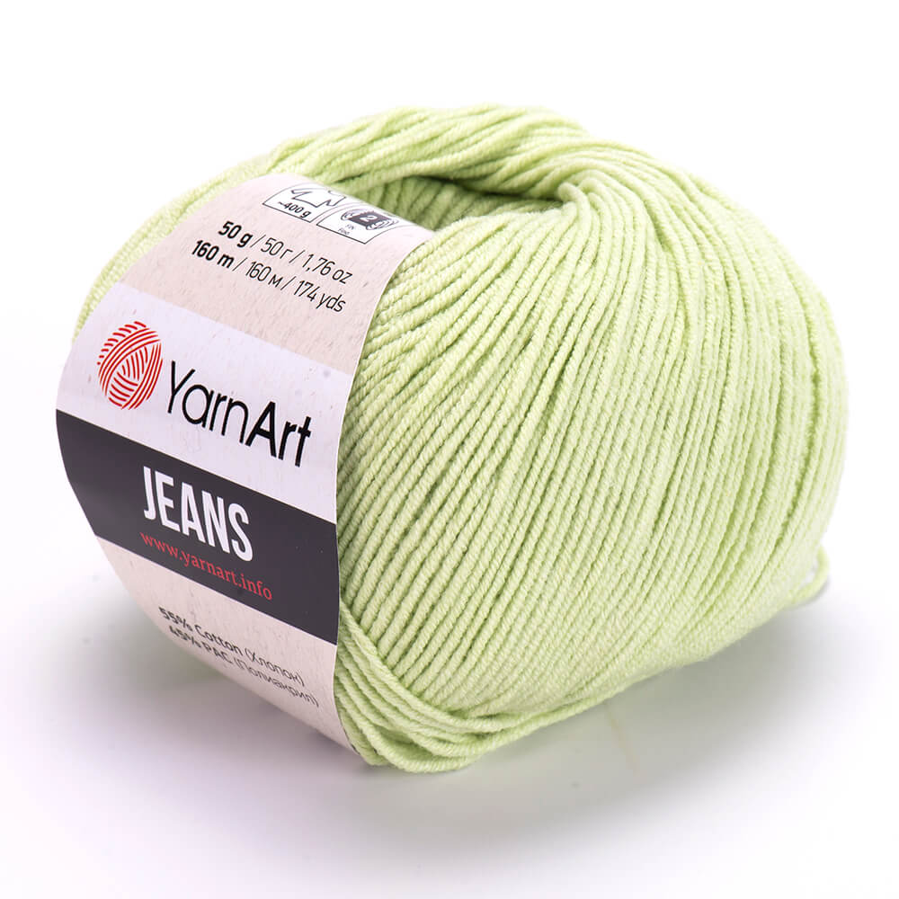 YarnArt Jeans 11 Pistachio – cotton acrylic yarn