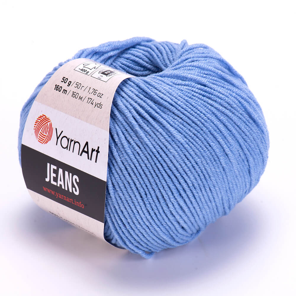 YarnArt Jeans 15 Blue – cotton acrylic yarn