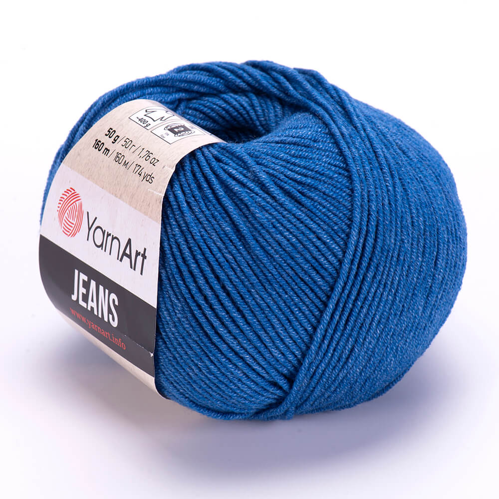 YarnArt Jeans 17 Cobalt – cotton acrylic yarn