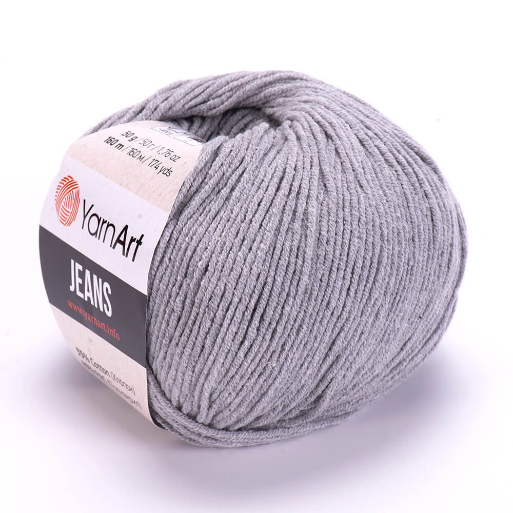 YarnArt Jeans 46 Grey – cotton acrylic yarn