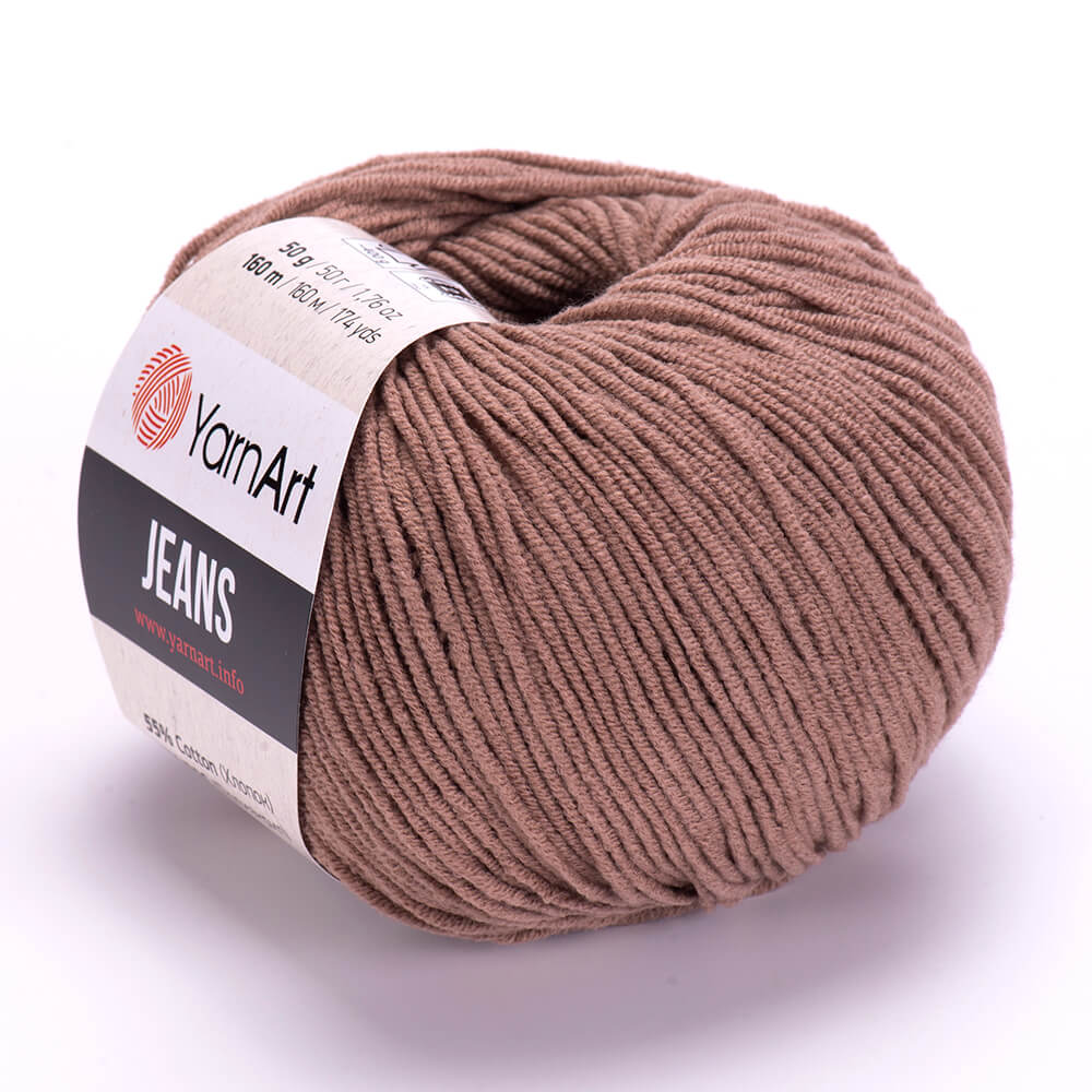 YarnArt Jeans 71 Mocha – cotton acrylic yarn