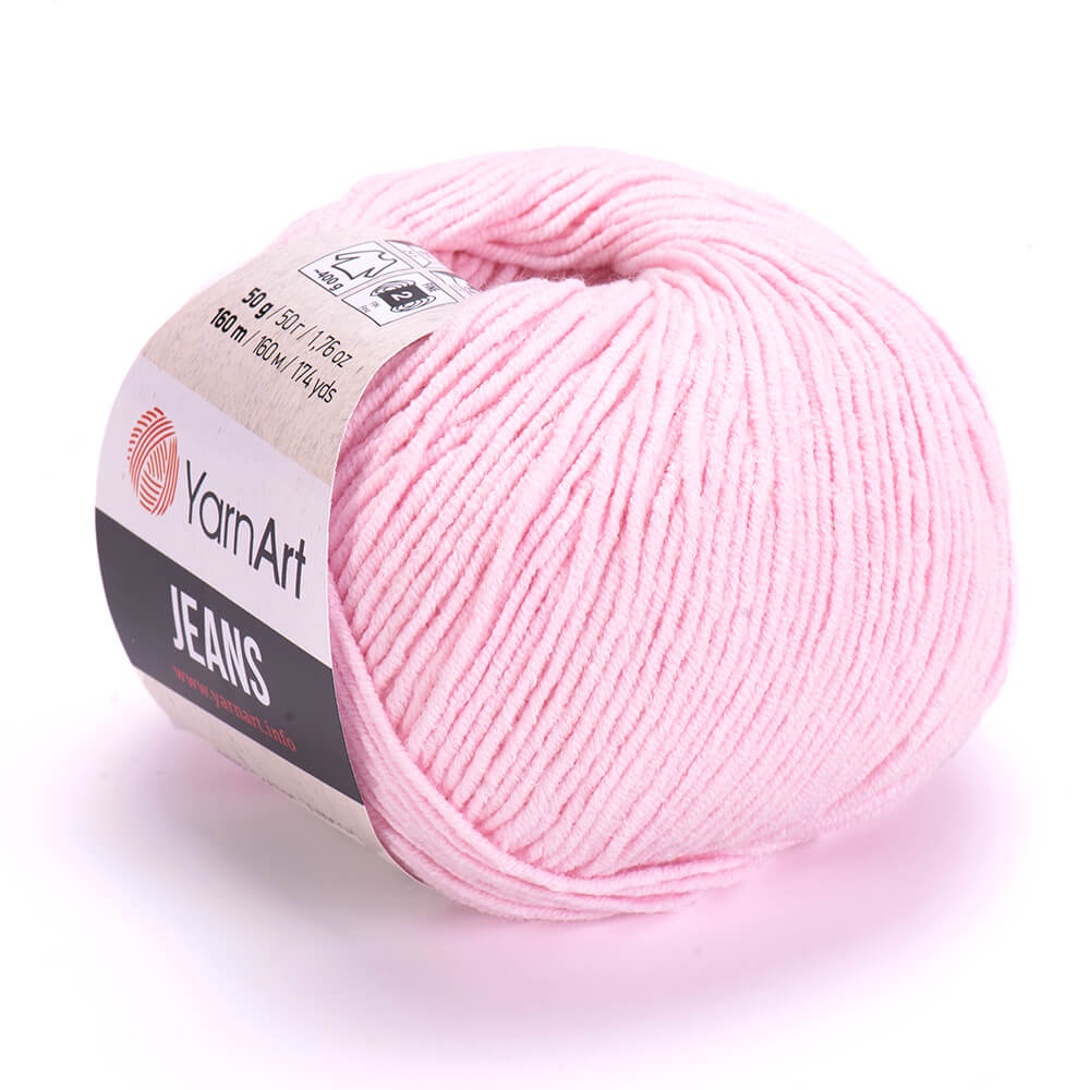YarnArt Jeans 74 Blush – cotton acrylic yarn