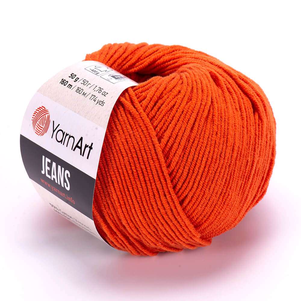 YarnArt Jeans 85 Terracotta – cotton acrylic yarn