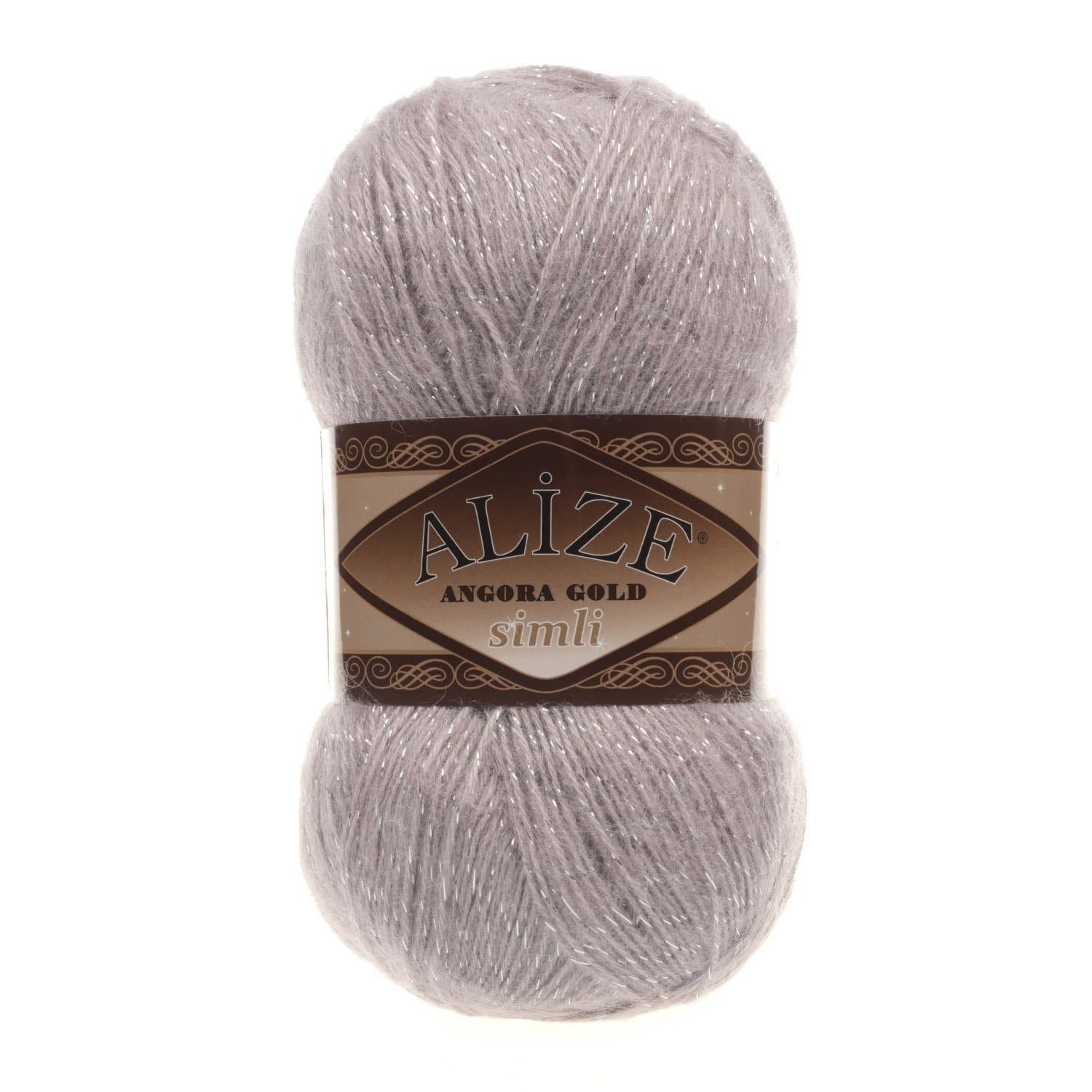 Alize Angora Gold Simli Angora Gold Simli Rose Grey (163)