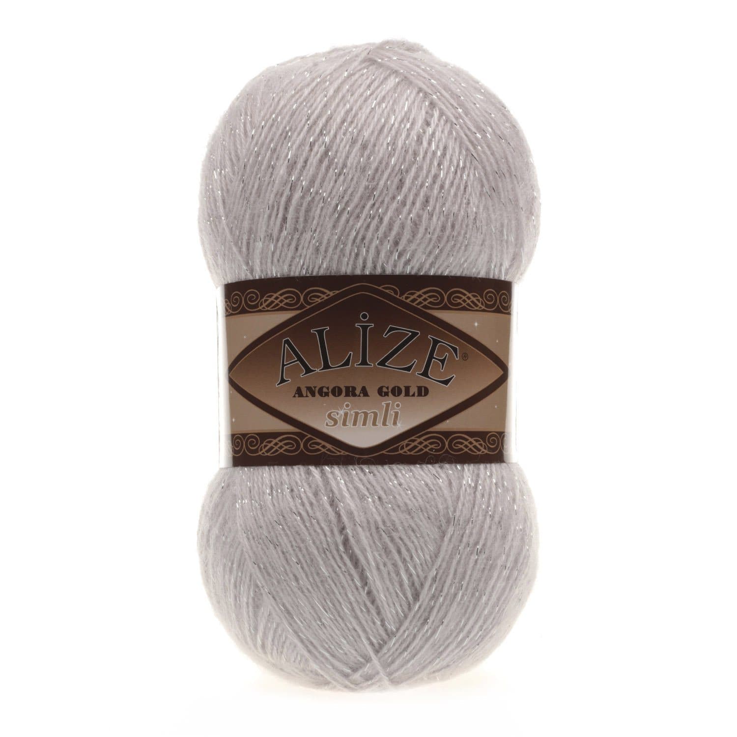 Alize Angora Gold Simli Angora Gold Simli Winter White (168)