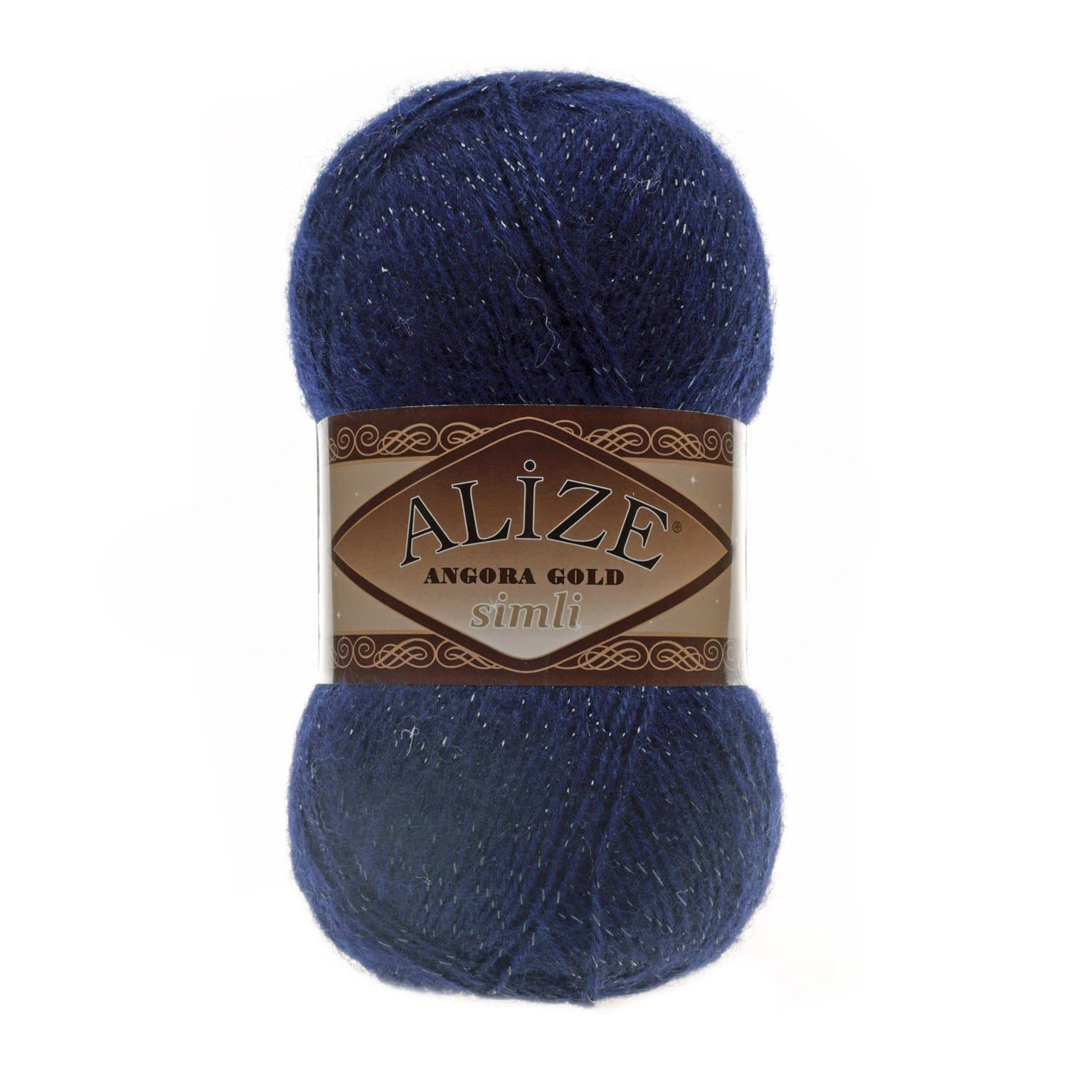 Alize Angora Gold Simli Angora Gold Simli Navy (58)