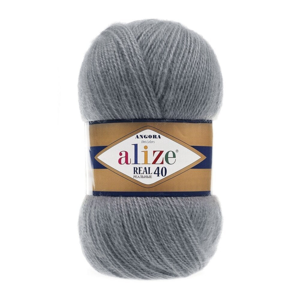 Alize Angora Real 40 Angora Real 40 Medium Grey (87)