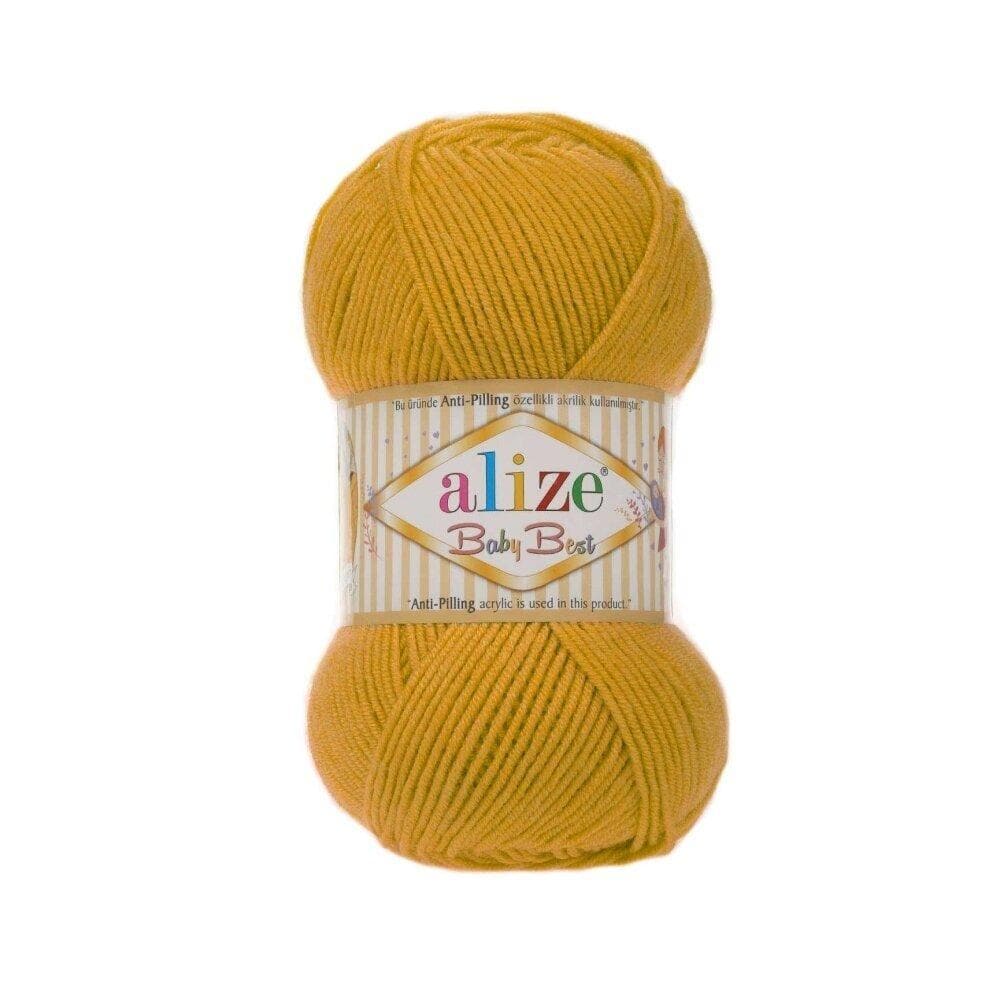 Alize Baby Best 281 Tangerine – bamboo acrylic baby yarn